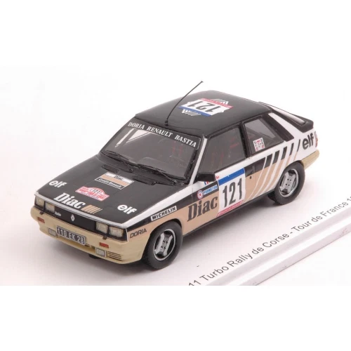 Spark S5566 Renault 11 Turbo N°31 - Rallye Monte Carlo 1985 - 1:43 - Occasion Boîte D'origine