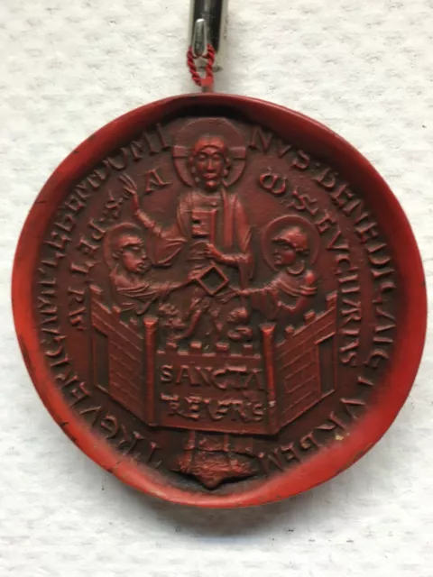 Stadtsiegel von Trier Dominus benedicat et Urbem Trevericam Plebem Ø 12,4 cm