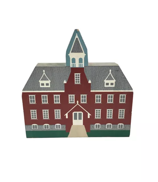 Washington School Boyertown PA Shelf Sitter Wooden House R&R Creations