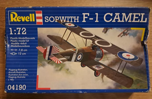 Revell 04190 Maquette A Monter Avion Sopwith F-1 Camel  Ech 1/72