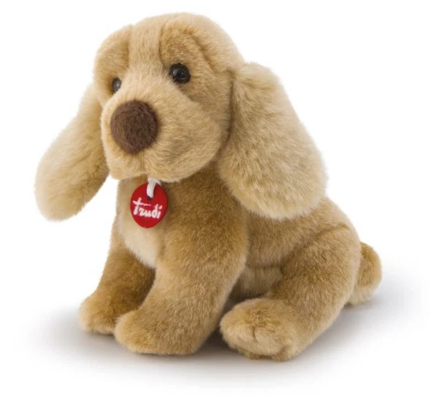 PELUCHE TRUDI Trudino Cocker Peluche Colore Beige 15 cm 51261 EUR
