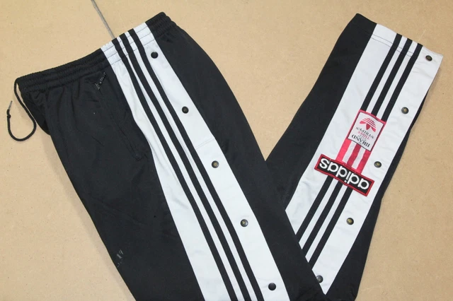 Adidas tracksuit bottoms with poppers new arrivals