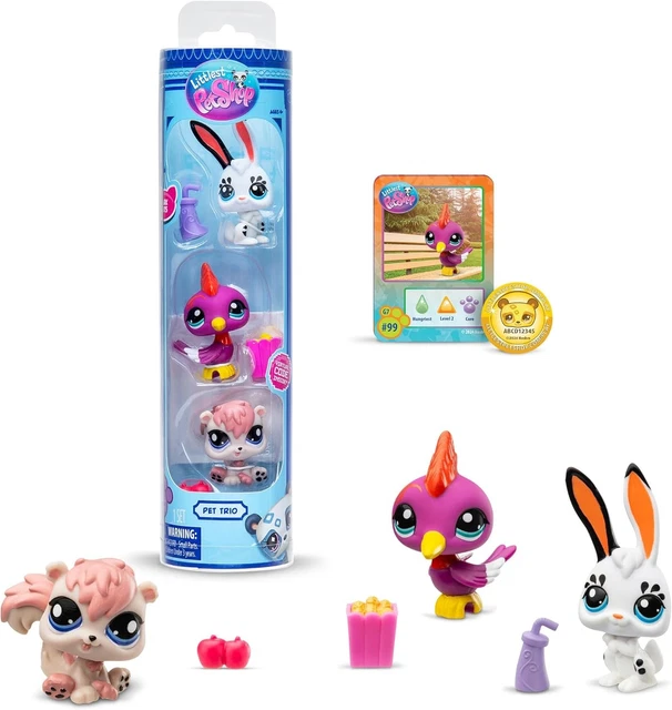 Pet Shop lot de 3 figurines LPS aimantées - Jeux & Jouets Pet Shop lot de 3 figurines LPS aimantées - Jeux & Jouets