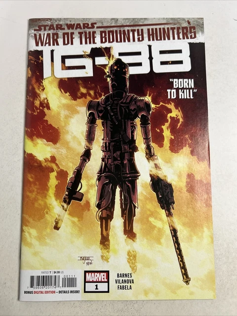 Star Wars: War Of The Bounty Hunters IG-88 #1 Marvel Comics 2021 First Print