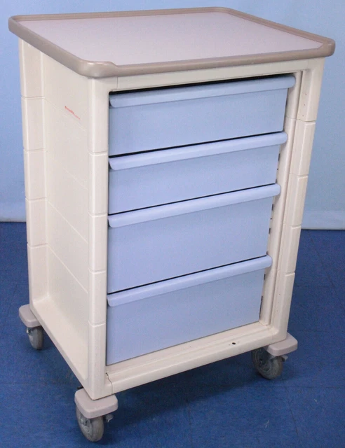 Herman Miller Medical Supply Cart Doctors Cart Crash Cart Hospital Cart Warranty