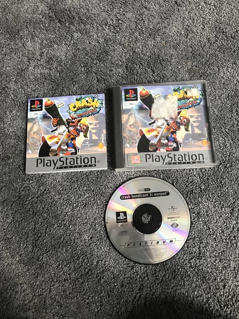 Crash Bandicoot 3 Warped - Sony Playstation 1 PS1 - PAL - TBE