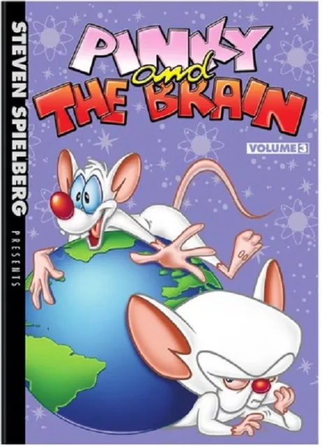 STEVEN SPIELBERG PRESENTS Pinky And The Brain Volume Vol Three New DVD EUR PicClick FR