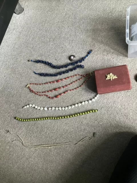 Vintage costume jewellery job lot bundle