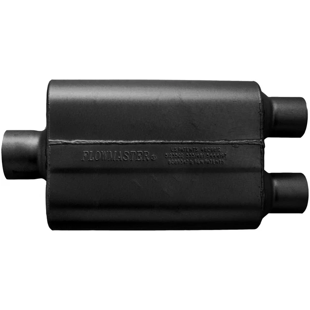 Flowmaster 40 Delta Flow Muffler - 3.00 Center In / 2.50 Dual Out - Aggressive S
