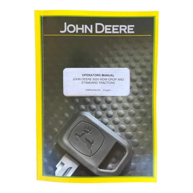 John Deere 5020 Tractor Operators Manual 000000-024999