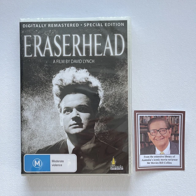 ERASERHEAD DVD A film by David Lynch Remastered All Regions Free