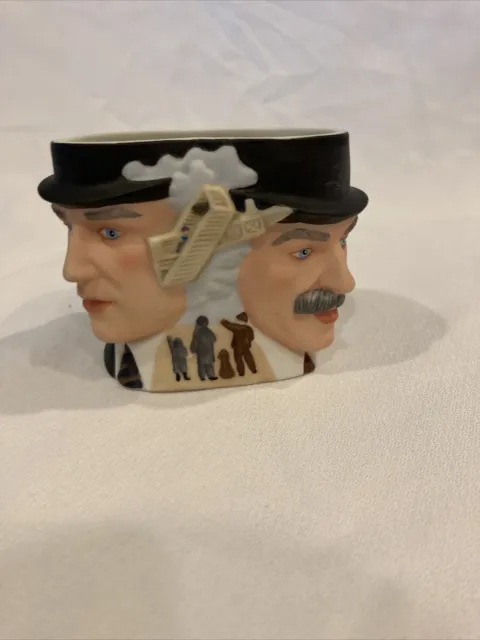 45) Vintage 1985 Avon Wright Brothers Collector Character Toby Mug