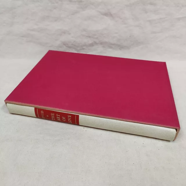 The Art of Love by Ovid Rare 1971 Vtg Heritage Press Slipcase Illustrated