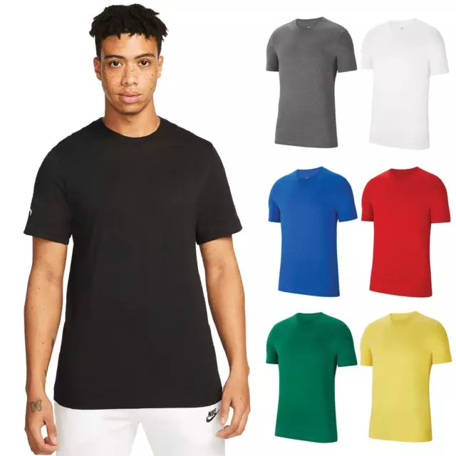 Nike Swoosh Herren T-Shirt Freizeit Baumwoll Shirt Lifestyle Sport Shirt