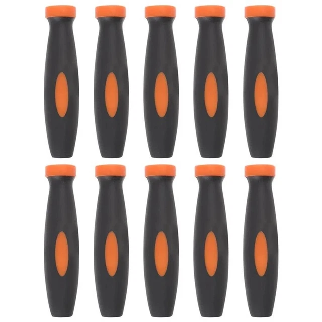 Manche de Lime Gummifeilengriffe Accueil 2.36 Pouces Rechange Lisse Noir +