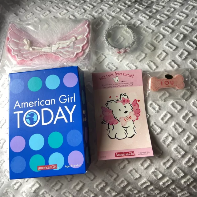 American Girl Doll Today Coconut Dog Cupid Accessories New In Box Retired
