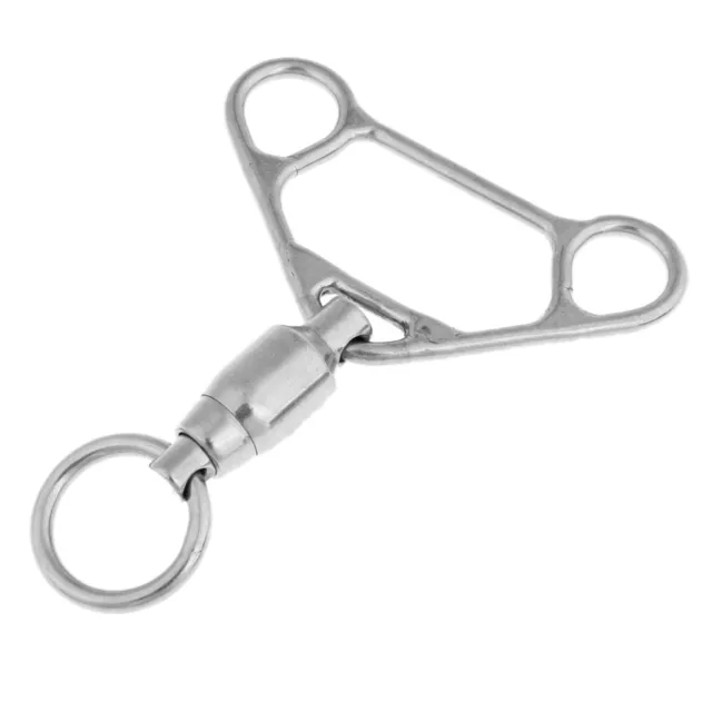 Durable Stainless Steel Kitesurfing Kite Control Bar Flag Out Swivel Ring