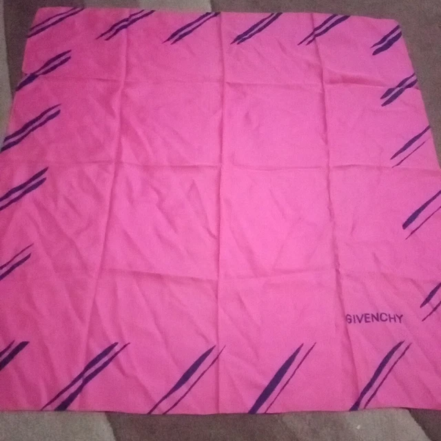 Foulard Châle Vintage En Laine - Motif Chasse à Courre - Multicouleur - Occasion