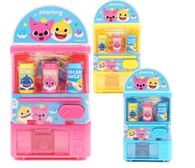 PINKFONG BABY SHARK Family Vending Machine mini Toy 6*4.5*11.5cm 1p ...