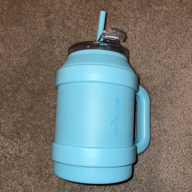Reduce 50 oz Tumbler w/Handle, Vacuum Insulated Stainless Steel Desk Mug w/Straw