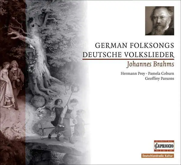 Johannes Brahms (1833-1897): 31 Deutsche Volkslieder - Capriccio  - (CD / Titel
