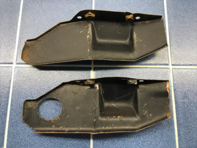 Vintage VW BUG BUS GHIA Engine Cooling Tins Lower Cylinder Air Deflectors German Vintage VW BUG BUS GHIA Engine Cooling Tins Lower Cylinder Air Deflectors German