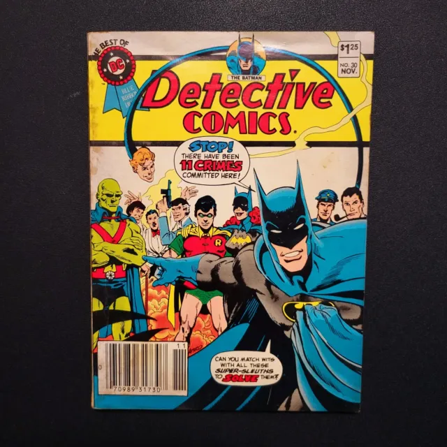 "Best Of DC" #30 DETECTIVE COMICS (1982) Vintage 1st Edition BLUE RIBBON DIGEST