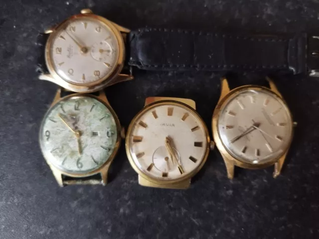 Mens vintage sales swiss watches