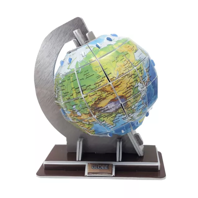 Edu-Sci Space 3D Puzzle Globe 31 Pcs 7years+ Kids Creative Educational Gift Idea