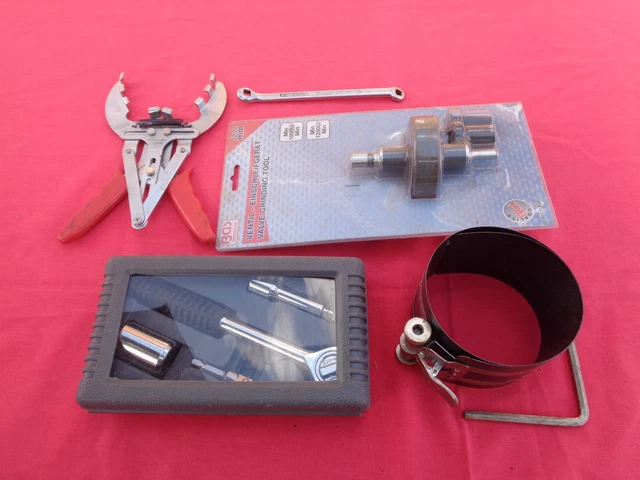 Compressore Per Fasce Elastiche Pistone - Attrezzo Meccanico Per Montaggio Anelli Pistone 53-175mm - Foto 5