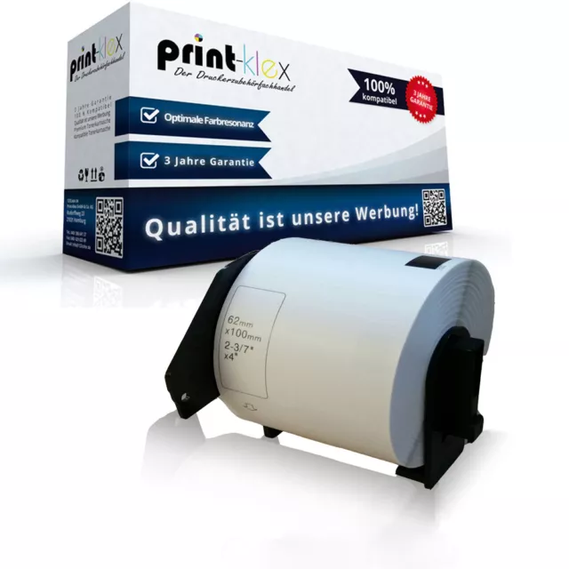 Alternative Etiketten Rolle für Brother DK-11202 Label Weiß - Office Plus Serie