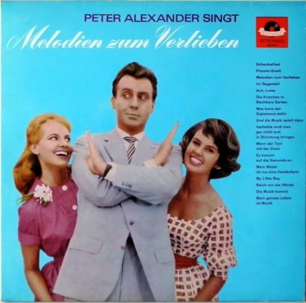 Peter Alexander Melodien Zum Verlieben NEAR MINT Polydor Vinyl LP