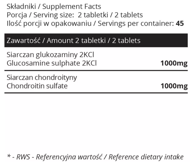 Sowelo Comprimés De Glucosamine Et De Chondroitine 2