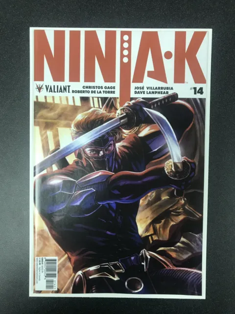 Valiant Comics Ninjak #14 B Cover 2018 CASE FRESH 1st Print VF/NM