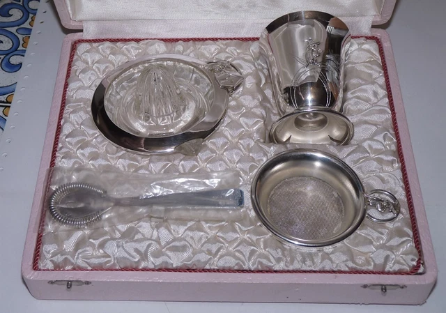 ANCIEN SERVICE A découper le vacherin glace sorbets metal argenté st