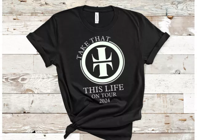 Take That this life unofficial Tour t shirt, glow in the dark take that t-shirt 2