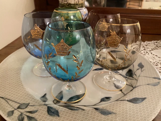 Set 6 Bicchieri Ricard Ballon - Vetro 17 Cl, Design Mezza Luna