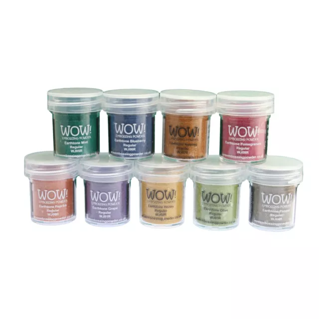 Wow! Embossing Powder 15ml - Earthtone Colours