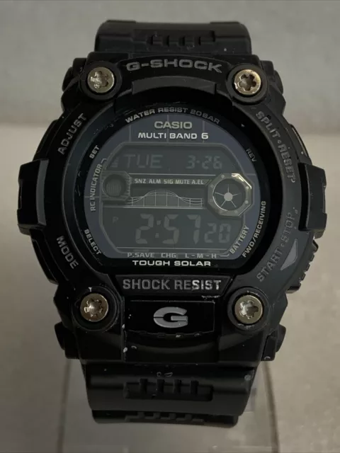 Casio GW-7900B-1ER Mens G-Shock Solar Black Watch.