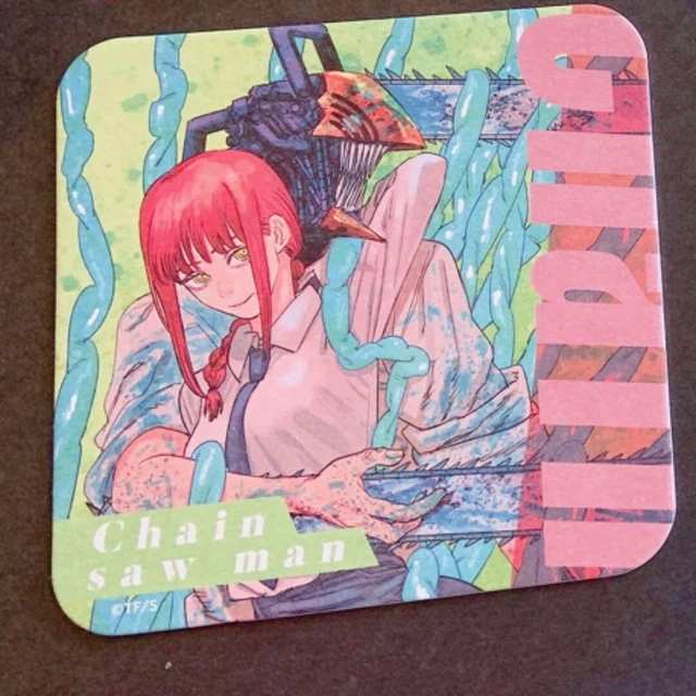 CHAINSAW MAN ART Coaster makima chainsaw man denji shonen jump manga £7