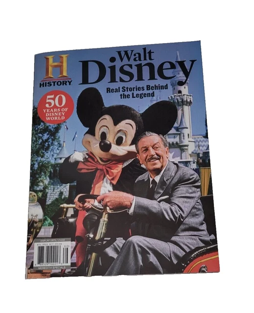 HISTORY MAGAZINE WALT Disney Real Stories Behind The Legend 12.00