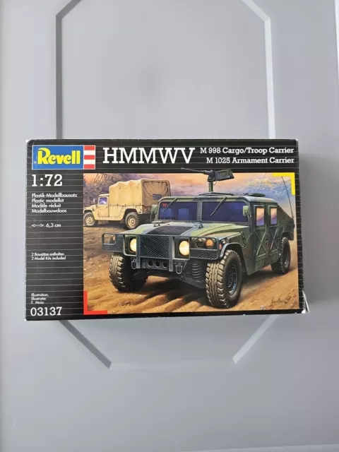 Revell 03137 HMMWV M998 Cargo, M1025 Armament Carrier 1/72