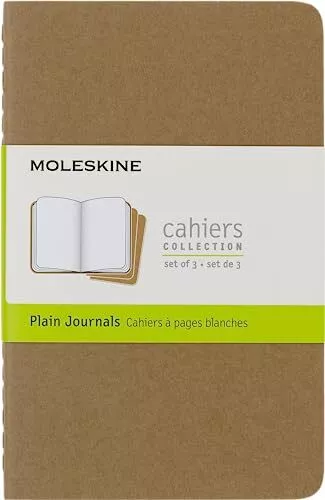 Cahier Journal (3er Set Notizbücher mit blanko Seiten, Kartoneinband und