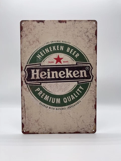 Blechschild „Mutterherz“ Im Retro-Design – 20 X 30 Cm, Metall Mit Bohrungen Zur Wandmontage