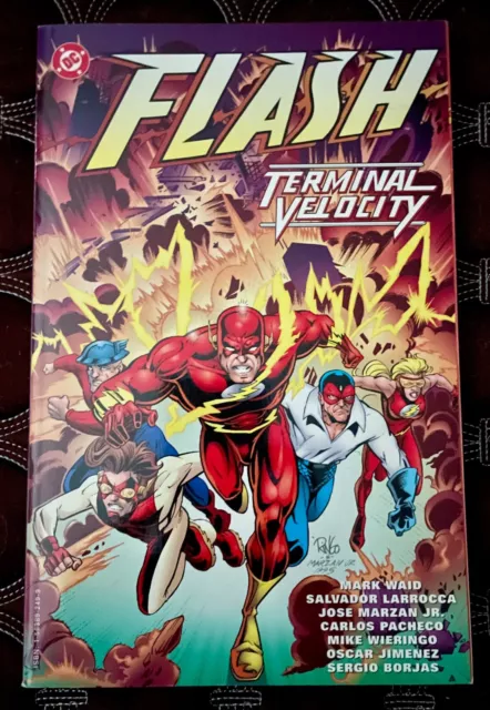 THE FLASH: Terminal Velocity by Mark Waid (1st Print 1995) GREAT Condition
