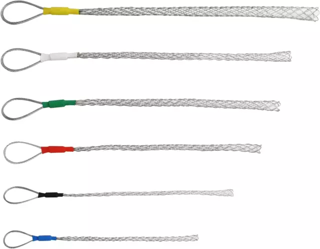 Cable Pulling Grip Sock Kit Galvanizing Steel Antislip Pipe Cable Wire Pulling G