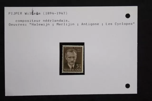 Timbre PAYS-BAS - Yvert et Tellier n°619 n** Mnh (T1) NETHERLANDS Stamp