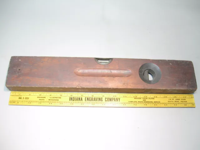 Vintage Stanley Sweetheart No 00 Wood Level Tool