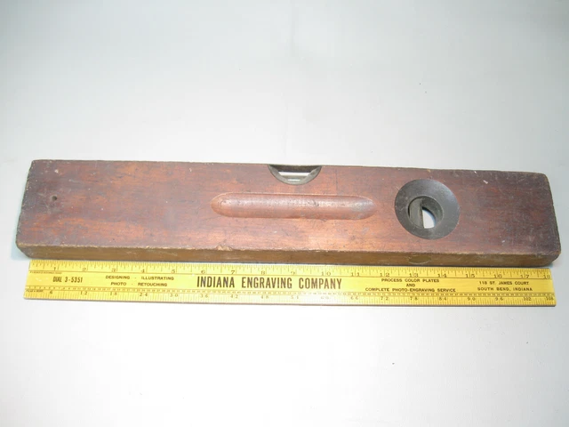 Vintage Stanley Sweetheart No 00 Wood Level Tool