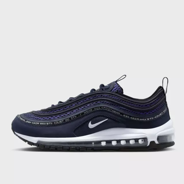 Nike Air Max 97 Just Do It Obsidian Purpure FQ7965 400 Sneaker Sport Schuhe New.